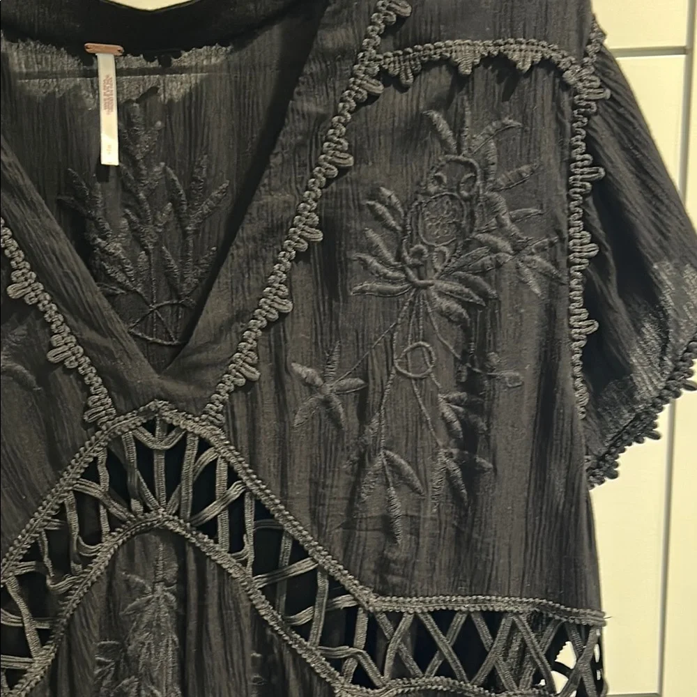 Free People Black Boho “Marissa” Dress - Picture 6 of 10